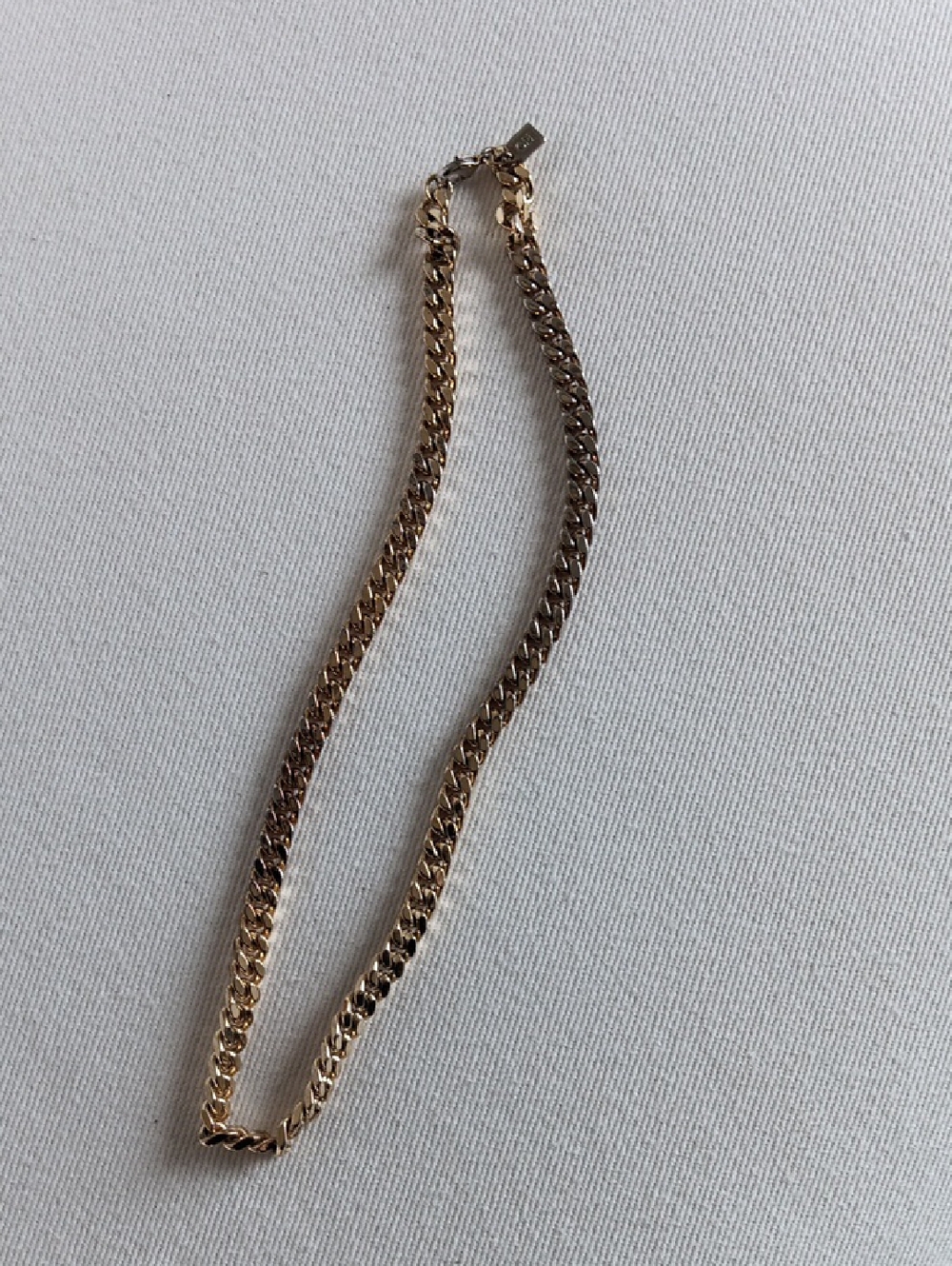 Gold-Tone Curb Link Chain Necklace - aka Miami Cuban Link Chain